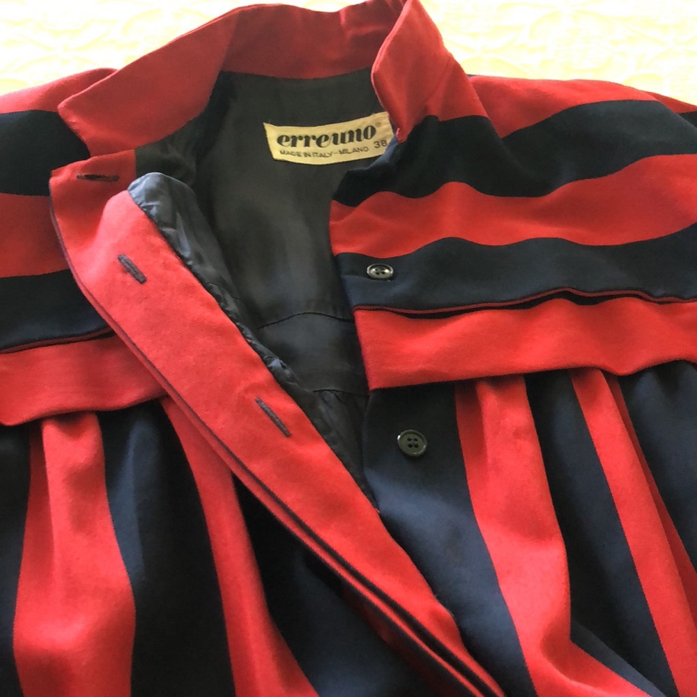 ERREUNO Jacket Made in Italy- Milano Vintage Sz 38 - Picture 8 of 16